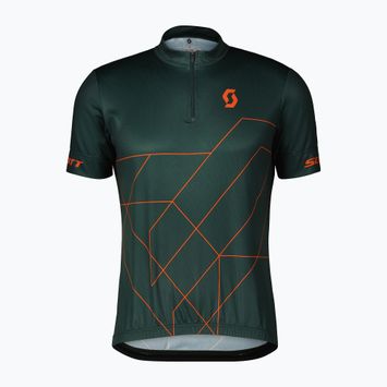 Koszulka rowerowa męska SCOTT RC Team 20 aruba green/braze orange