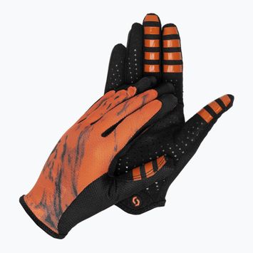 Rękawiczki rowerowe SCOTT Traction braze orange/black