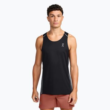 Tank top do biegania męski On Running Performance Tank black/eclipse