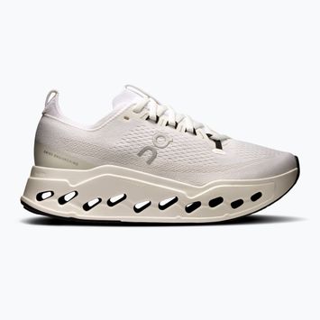 Buty do biegania damskie On Cloudsurfer  Max Wide white/white