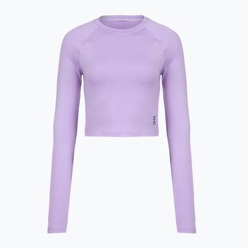 Longsleeve treningowy damski On Running Studio Long-T Crop bloom