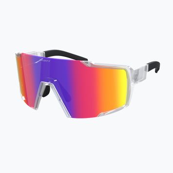 Okulary przeciwsłoneczne SCOTT Shield translucent/teal chrome