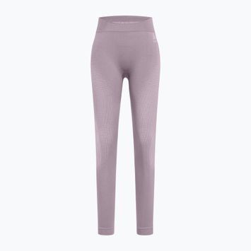 Spodnie termoaktywne damskie ODLO Performance Warm Bl Bottom Long gray ridge