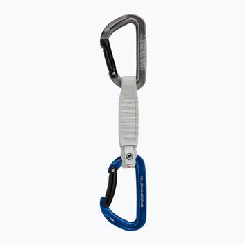Ekspres wspinaczkowy Mammut Workhorse Keylock Quickdraw grey/blue
