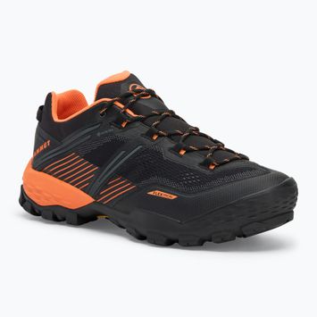 Buty trekkingowe męskie Mammut Ducan II Low GTX black/ dark tangerine