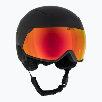 Kask narciarski Giro Orbit Spherical Mips matte black/vivid ember
