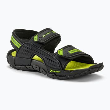 Sandały dziecięce RIDER Tender XII Kids black/green