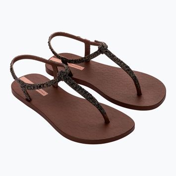 Sandały damskie Ipanema Class Brilha brown/glitter brown