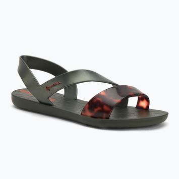 Sandały damskie Ipanema Vibe green/turtle/brown