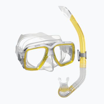 Zestaw do snorkelingu Mares Combo Ray yellow/white/clear