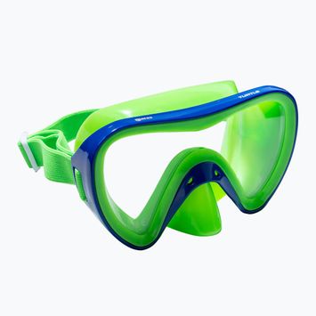 Maska do snorkelingu dziecięca Mares Turtle blue/green