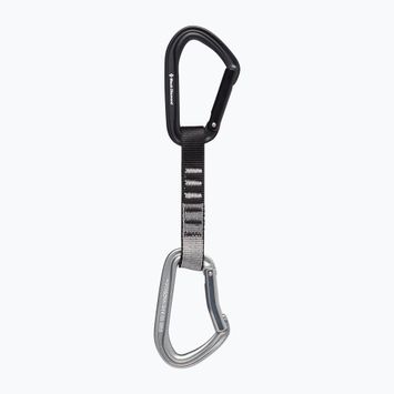 Ekspres wspinaczkowy Black Diamond Hotforge Quickdraw 12 cm light gray