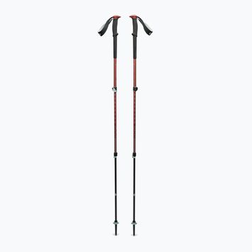 Kije trekkingowe Black Diamond Trail Trekking iron red