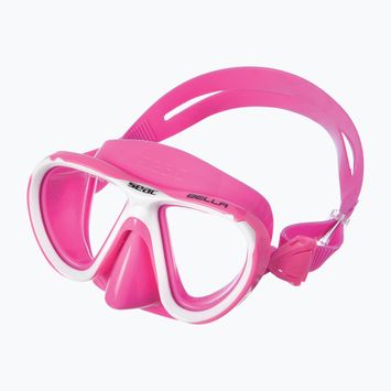 Maska do nurkowania dziecięca SEAC Bella pink