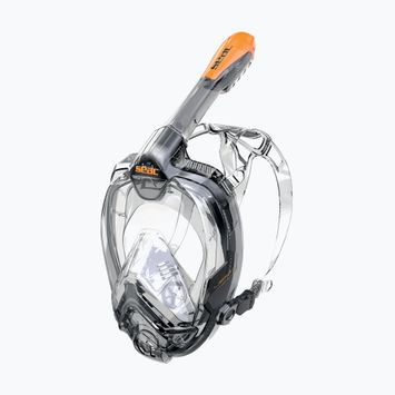 Maska pełnotwarzowa do snorkelingu SEAC Libera black/orange