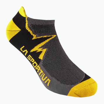 Skarpety La Sportiva Climbing carbon/ yellow