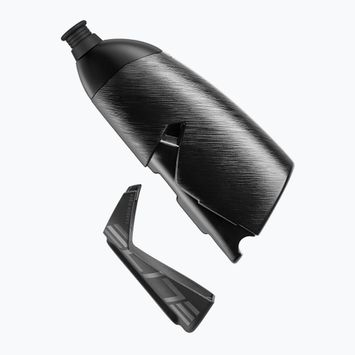 Zestaw rowerowy Elite Kit Crono CX'25 Fiberglass Aero koszyk + bidon 500 ml black