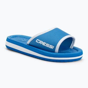 Klapki dziecięce Cressi Lipari azure/white