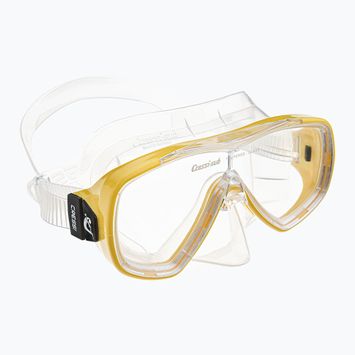 Maska do nurkowania Cressi Onda clear/yellow