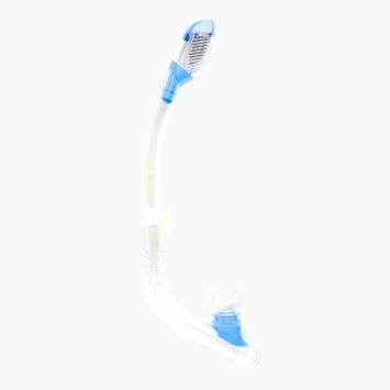 Fajka do nurkowania dziecięca Cressi Mini Dry clear/blue