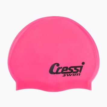 Czepek pływacki dziecięcy Cressi Silicone Cap pink