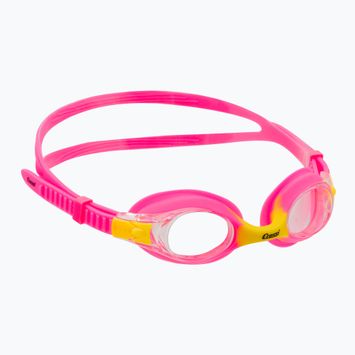 Okulary do pływania dziecięce Cressi Dolphin 2.0 pink/yellow
