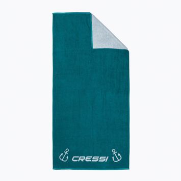 Ręcznik Cressi Cotton Frame turquoise