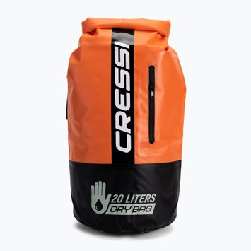Worek wodoodporny Cressi Dry Bag Premium 20 l black/orange