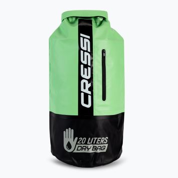 Worek wodoodporny Cressi Dry Bag Premium 20 l black/fluo green