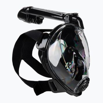 Maska pełnotwarzowa do snorkelingu Cressi Duke Action Full Face black/black