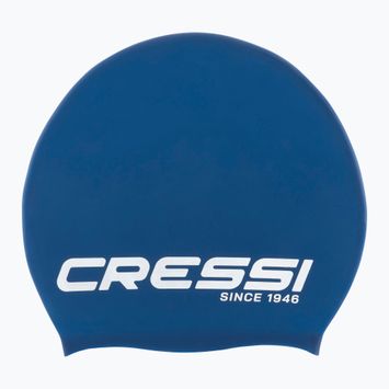 Czepek pływacki Cressi Loira Long Hair blue/white