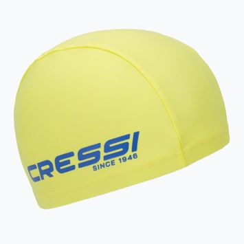 Czepek pływacki dziecięcy Cressi Tago lime/blue