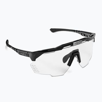 Okulary przeciwsłoneczne SCICON Aeroshade Kunken black gloss/scnpp photocromic silver