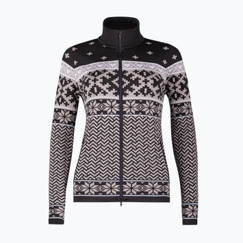Bluza termoaktywna damska Newland Kylie Full Zip black/stone
