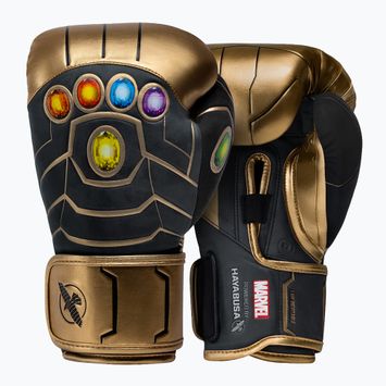 Rękawice bokserskie Hayabusa Marvel's Thanos gold/black