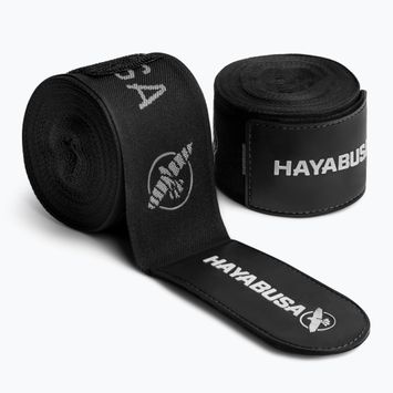 Bandaże bokserskie Hayabusa Deluxe Jacquard Handwraps 450 cm black