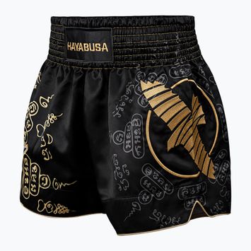 Spodenki treningowe męskie Hayabusa Falcon Muay Thai black