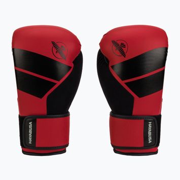 Rękawice bokserskie Hayabusa S4 black/red