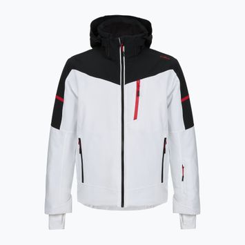 Kurtka narciarska męska CMP 35W0077 Zip Hood bianco