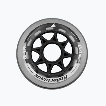 Kółka do rolek Rollerblade Wheels XT 84 mm/84A 8 szt. clear