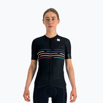 Koszulka rowerowa damska Sportful Vélodrome black
