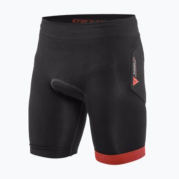 Spodenki rowerowe z ochraniaczami dziecięce Dainese Scarabeo Shorts black/red