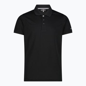 Koszulka polo męska CMP 3T60077 Polo nero/cemento