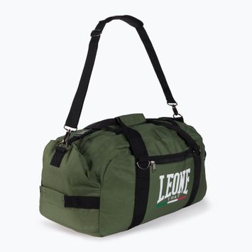 Torba treningowa LEONE 1947 Backpack Bag 70 l black/green