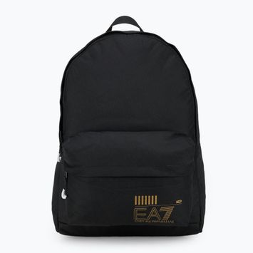 Plecak miejski EA7 Emporio Armani Train Core 20 l black/gold logo