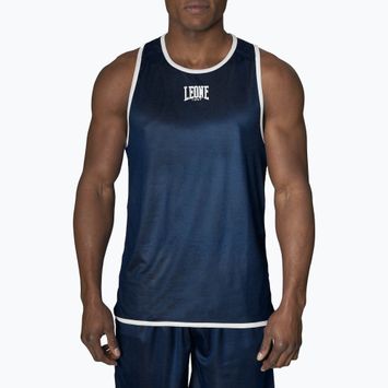 Koszulka treningowa męska LEONE 1947 Double Face Boxing Singlet blue/red