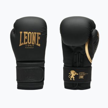 Rękawice bokserskie LEONE 1947 Idol black/gold