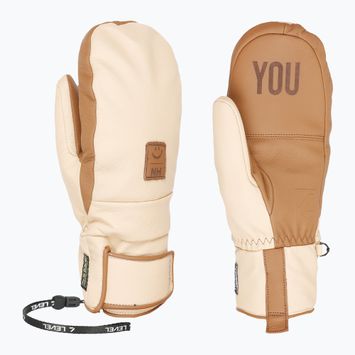 Rękawice snowboardowe Level Rover Mitt beige
