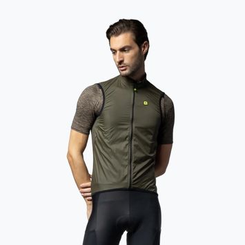 Kamizelka rowerowa męska Alé Vento 2.0 army green