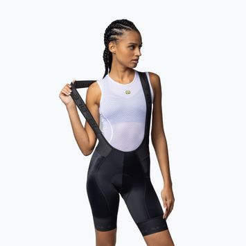 Spodenki rowerowe damskie Alé Strada 2.0 Bibshorts black